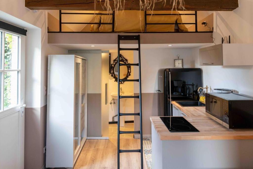 Appartamento La Mezzanine Du Parc Du Magnolia Montbéliard Esterno foto